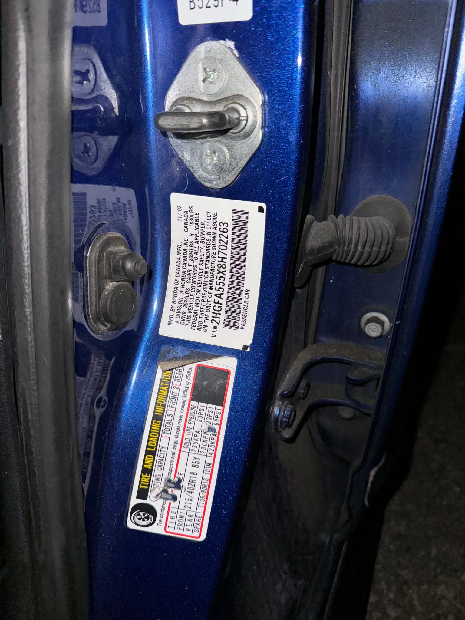2008 HONDA CIVIC photo 4